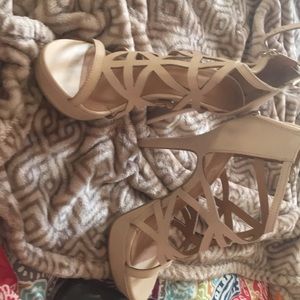 Nude heels